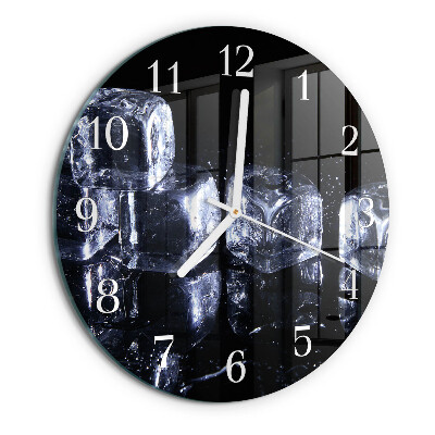 Round wall clock Ice Cubes