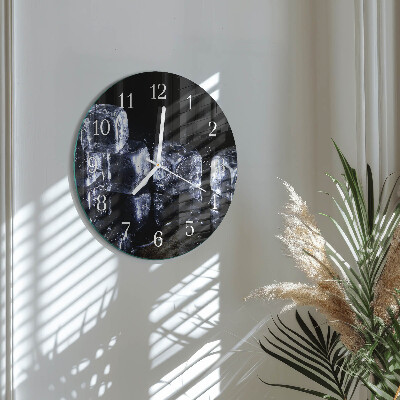 Round wall clock Ice Cubes