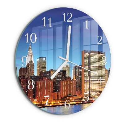 Round wall clock Horizon