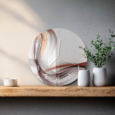 Round wall clock Abstraction