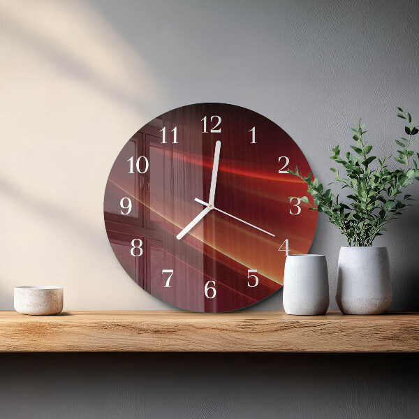 Round wall clock Abstraction
