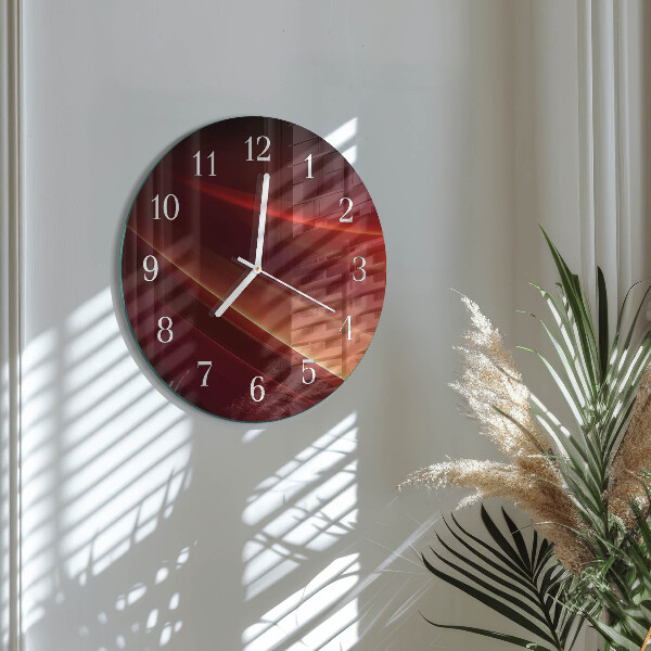 Round wall clock Abstraction