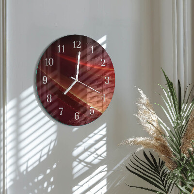 Round wall clock Abstraction