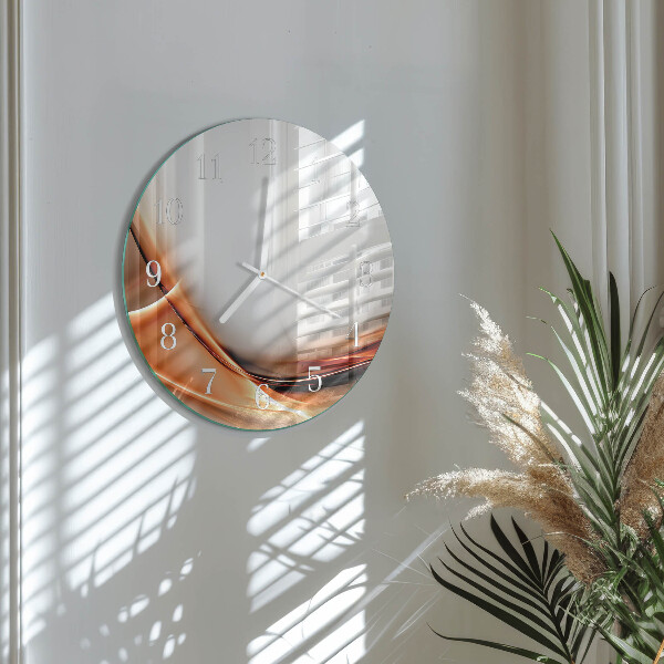 Round wall clock Abstraction