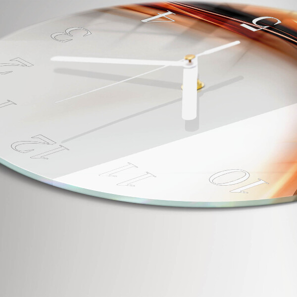 Round wall clock Abstraction