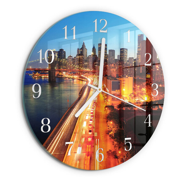 Round wall clock Horizon