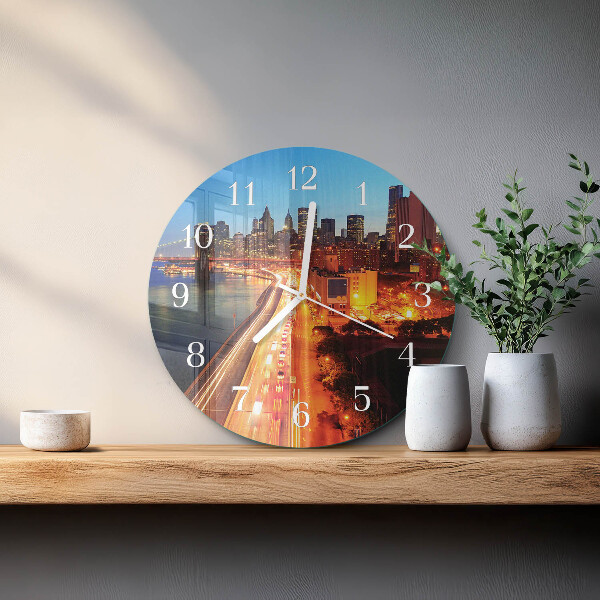 Round wall clock Horizon