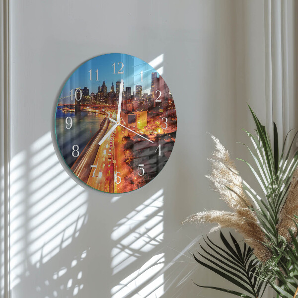 Round wall clock Horizon