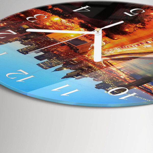 Round wall clock Horizon