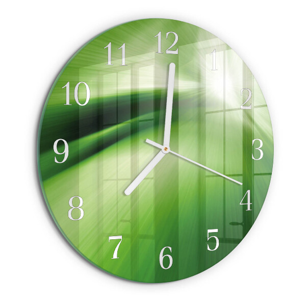 Round wall clock Abstraction