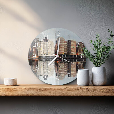 Round wall clock Horizon