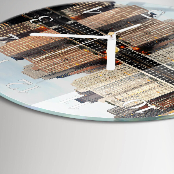 Round wall clock Horizon