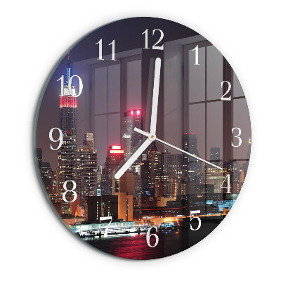 Round wall clock Horizon