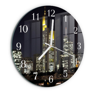 Round wall clock Horizon