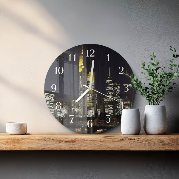 Round wall clock Horizon