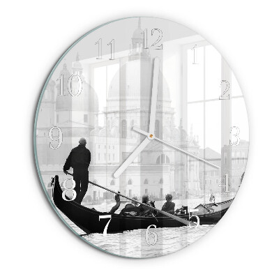 Round wall clock The Venetian Boat