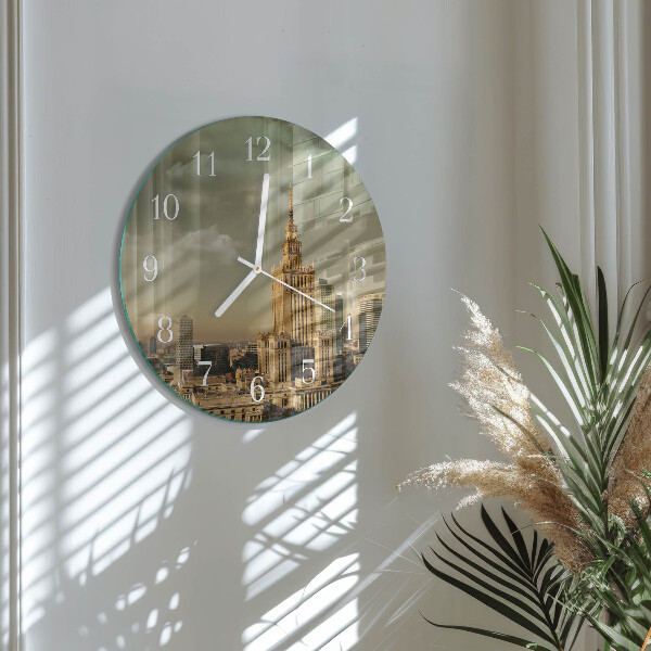 Round wall clock Warsaw