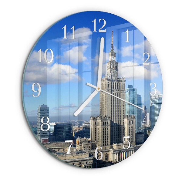 Round wall clock Warsaw