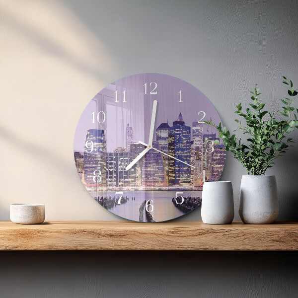 Round wall clock Horizon
