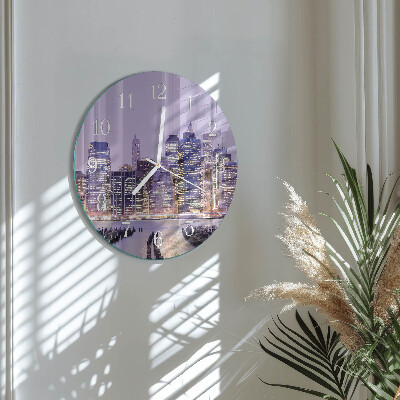 Round wall clock Horizon