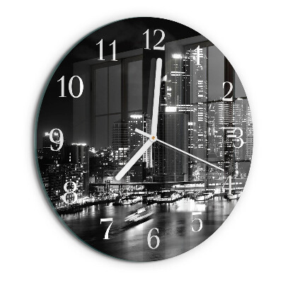 Round wall clock Horizon