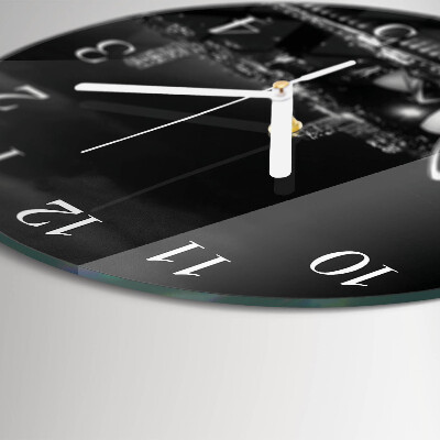 Round wall clock Sydney Horizon