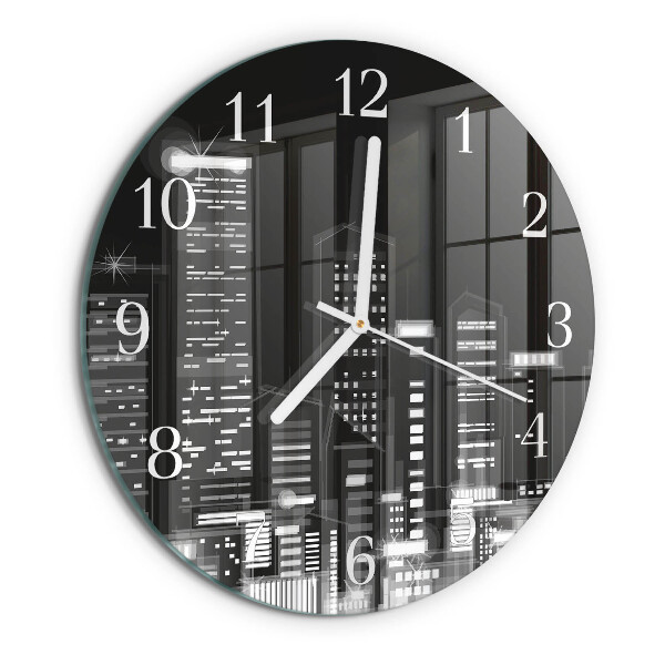 Round wall clock Horizon