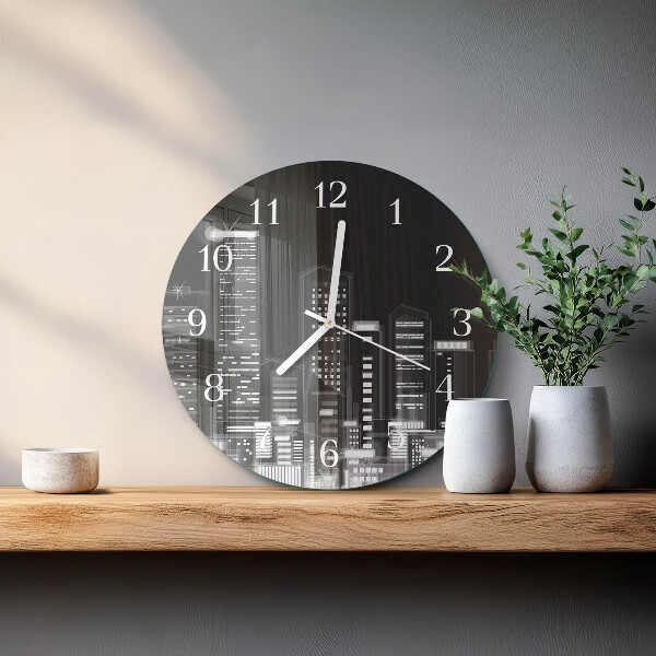 Round wall clock Horizon