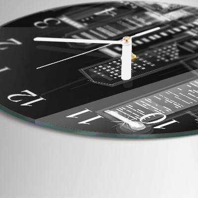 Round wall clock Horizon