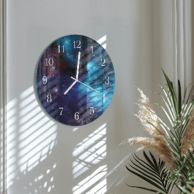 Round wall clock Starry Sky