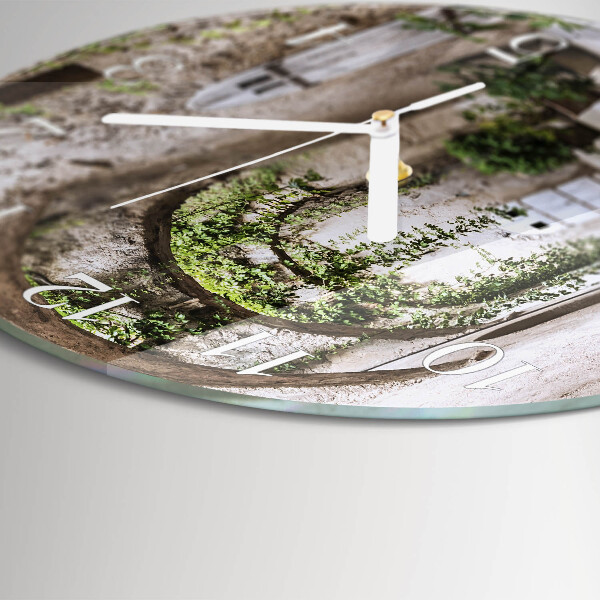 Round wall clock Avenue Plants