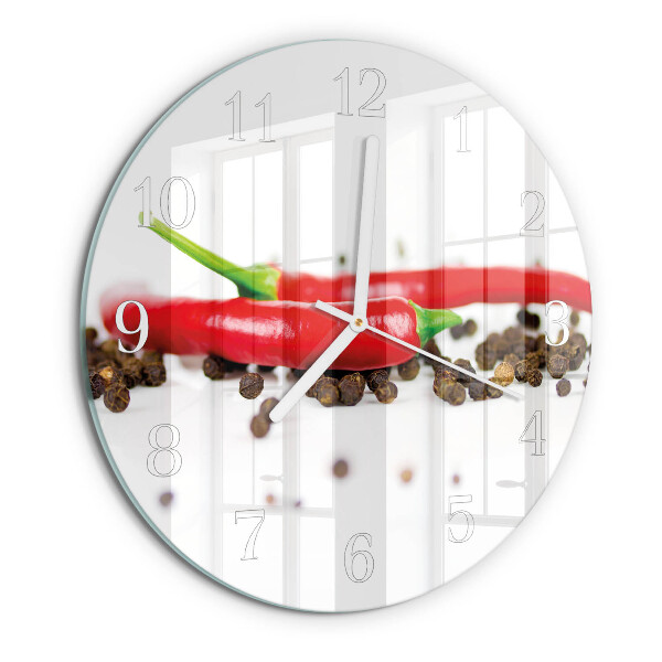 Round wall clock Peppercorns