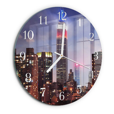 Round wall clock Horizon