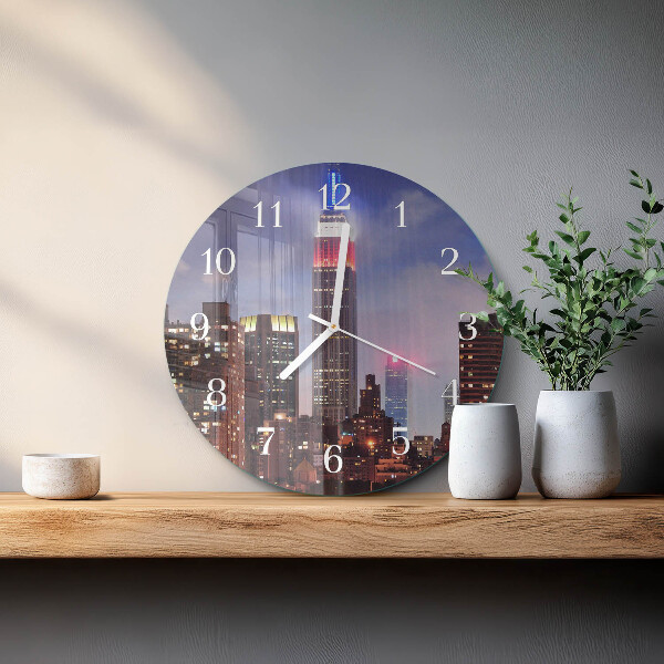 Round wall clock Horizon
