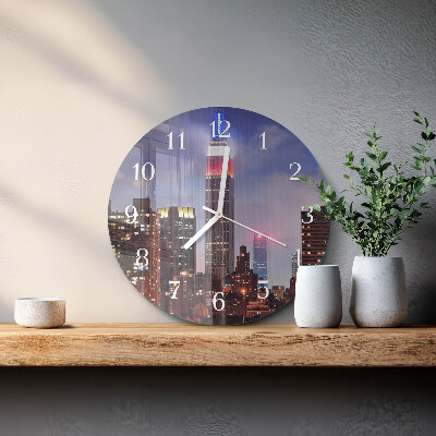 Round wall clock Horizon