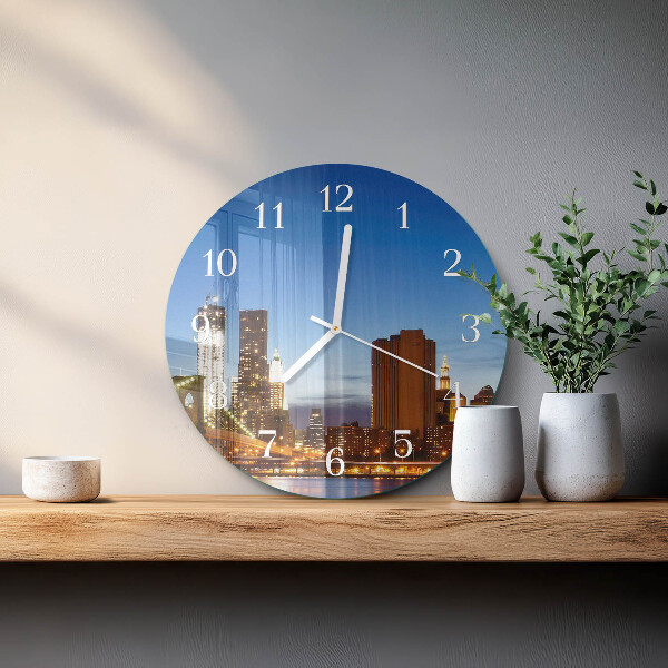 Round wall clock Horizon