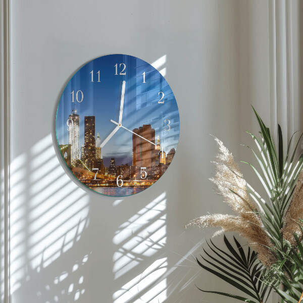 Round wall clock Horizon