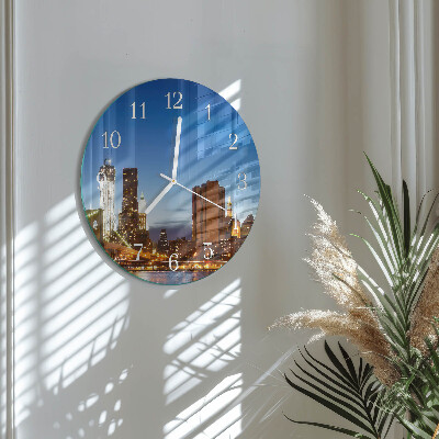 Round wall clock Horizon