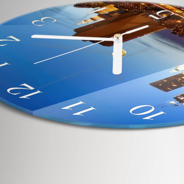 Round wall clock Horizon