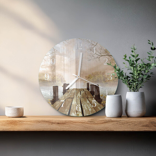Round wall clock Network