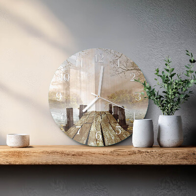 Round wall clock Network