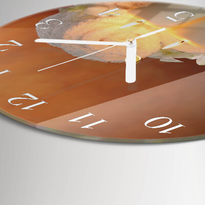 Round wall clock Spa Candles