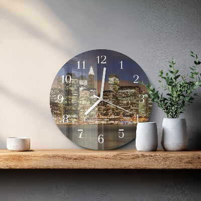 Round wall clock Horizon
