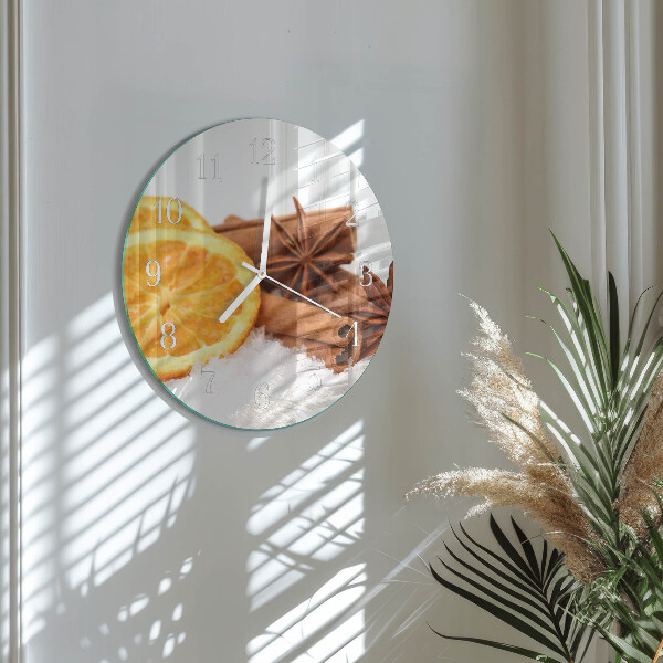 Round wall clock Lemon Vanilla