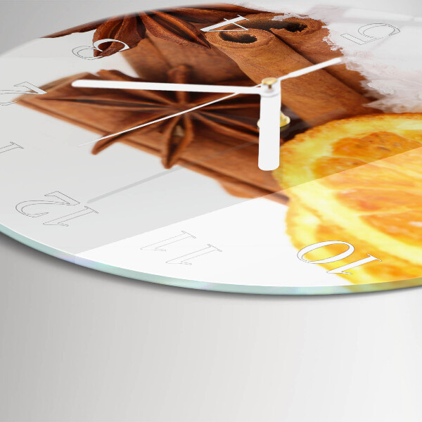 Round wall clock Lemon Vanilla
