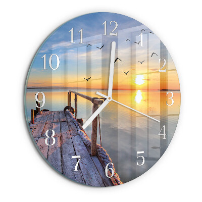 Round wall clock Pier