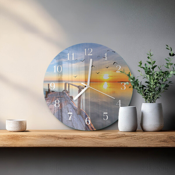 Round wall clock Pier