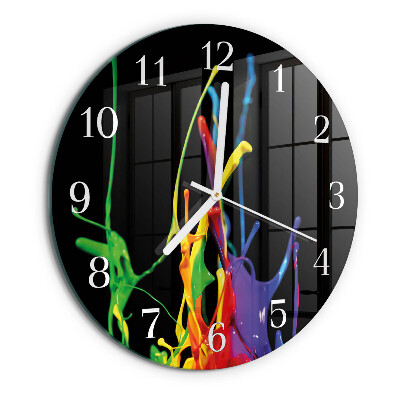 Round wall clock Color