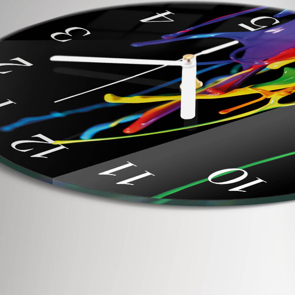 Round wall clock Color
