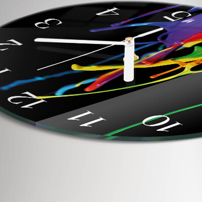 Round wall clock Color